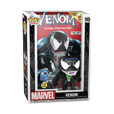 Funko Pop! Comic Covers: Marvel - Venom (Lethal Protector) GITD