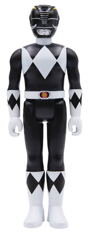 Super7: Power Rangers: Black Ranger Reaction Figure