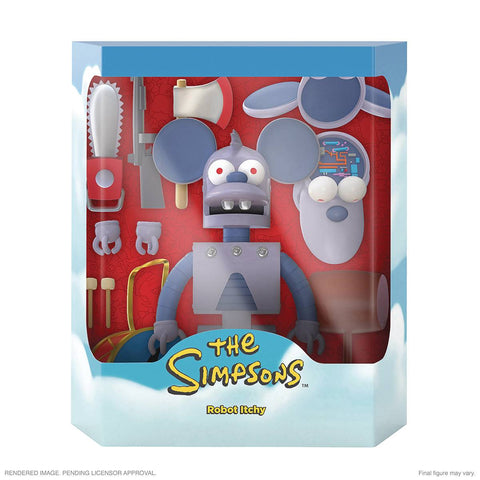 Super7: Simpsons Ultimates: Robot Itchy Action Figure