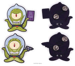 Kid Robot: The Simpsons: Treehouse of Horror 2.5" Kang & Kodos Pin 2PK