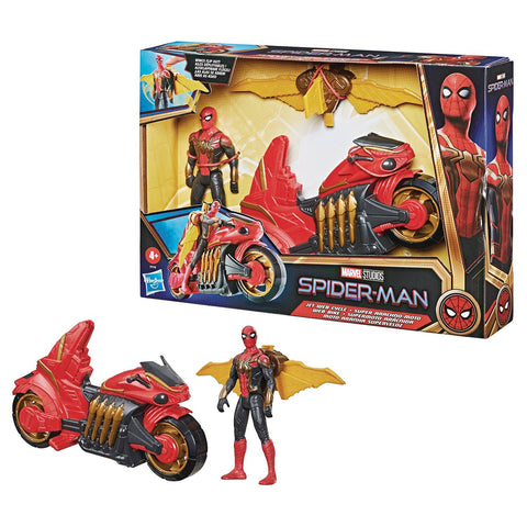 Spider-Man: NWH Movie - 6IN Jet Web Cycle Action Figure