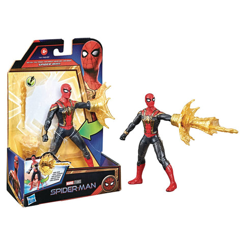 Spider-Man: NWH Movie - 6" DLX Web Spin Spidey Action Figure