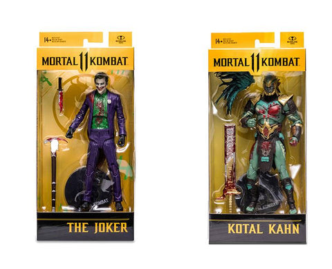 McFarlane Toys Mortal Kombat - Joker vs. Kotal Kahn Action Figure Set