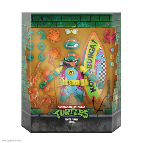 Super7: TMNT Ultimates Wave 6 - Sewer Surfer Mike Action Figure