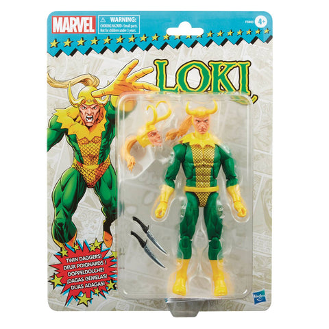 Marvel Legends Retro 6" Loki Action Figure