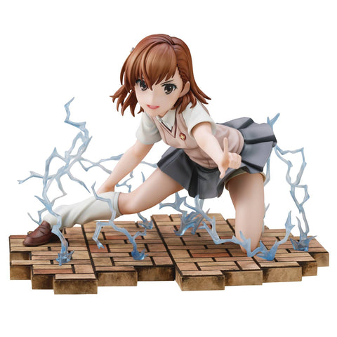 A Certain Scientific Railgun T Mikoto Misaka PVC Figure