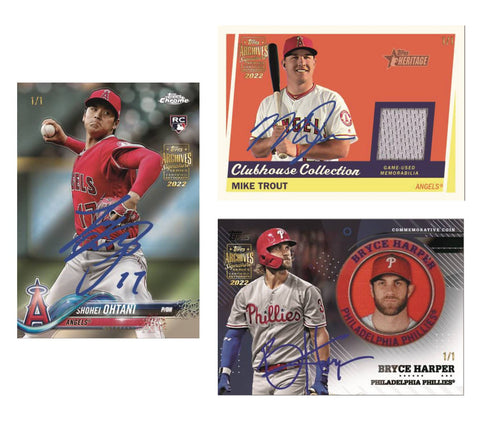 2022 Topps Archives Signature Series Baseball Active Player Edition Hobby Box