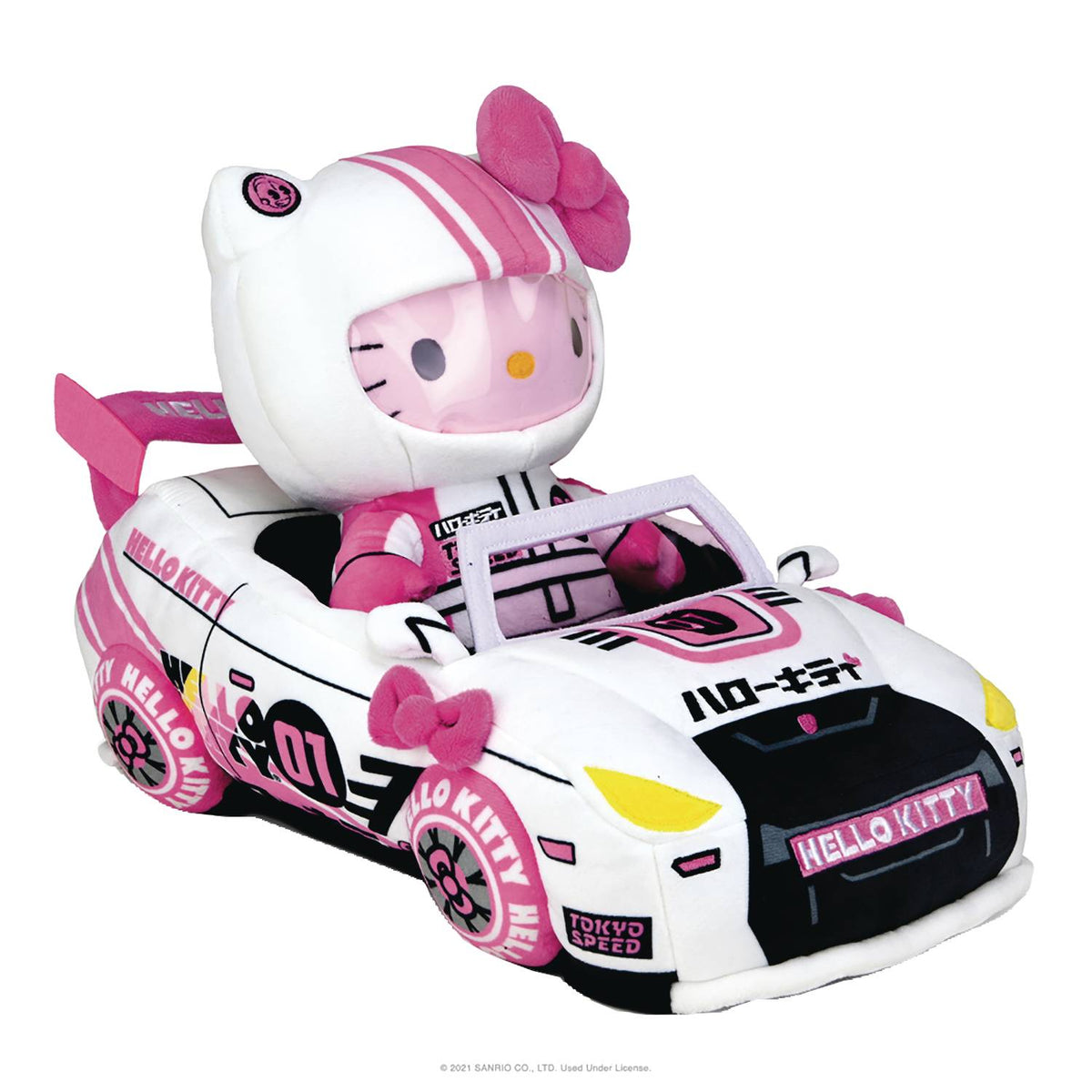 Kid Robot: HELLO KITTY TOKYO SPEED RACER HELLO KITTY 13IN MED PLUSH ...