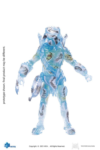 Hiya Toys AVPR Active Camouflage Predator PX Previews 1/18 Scale Figure