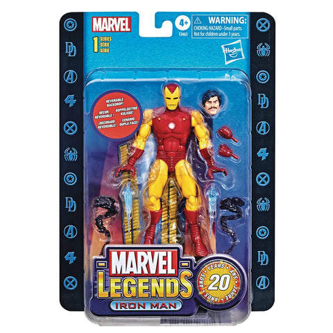 Hasbro Marvel Legends 20th Anniv. Iron Man 6-inch Action Figure