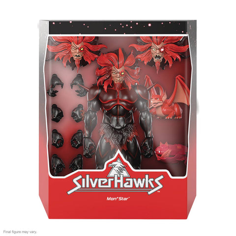 Super7 Ultimates 7-inch Series Silver Hawks Action Figure Wave 2 - Monstar