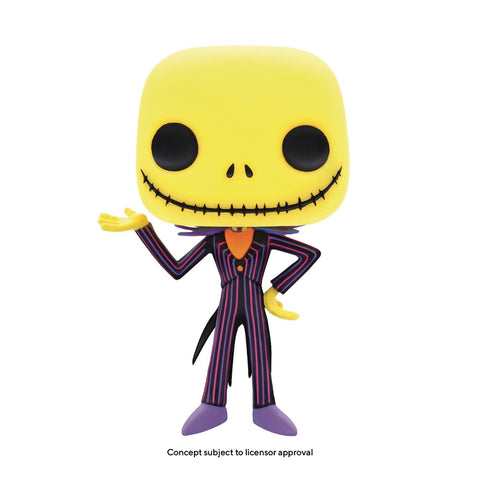 Funko Pop! The Nightmare Before Christmas: Blacklight - Jack