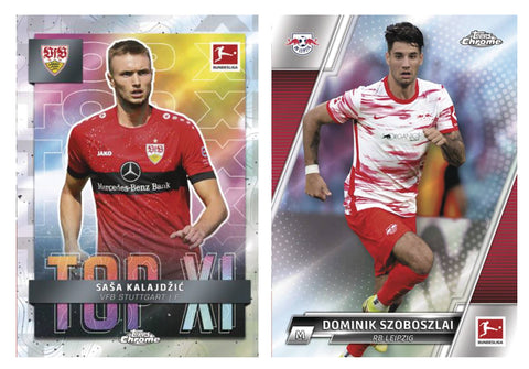 2021/22 Topps Chrome Bundesliga Soccer Lite Box