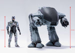 Hiya Toys SDCC 2022 Robocop (1987) - ED209 & Robocop (Battle Damage Ver.) 1/18 Scale Action Figure