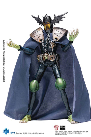 Hiya Toys 2000 A.D. Comics - Judge Fear 1/18 Scale Action Figure