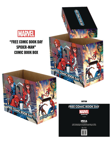 FCBD 2022 Marvel Spider-Man - Short Comic Storage Box (Set of 5)