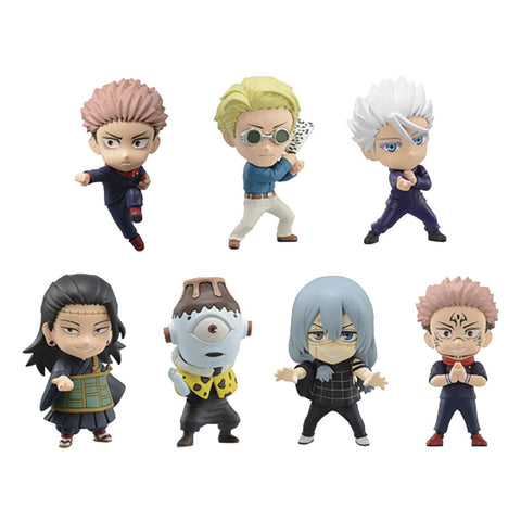 Bandai Shokugan Jujutsu Kaisen Adverge Motion Series 1 Minifigures (Set of 7)