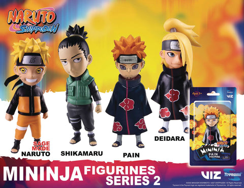 Naruto Shippuden Mininja Series 2 Figures