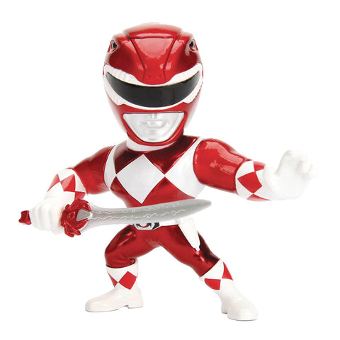 Jada Toys Power Rangers Red Ranger 4" Die-Cast Figure