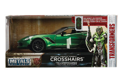 Tada Toys: Transformers 5 2016 Corvette Crosshairs 1/24 Vehicle