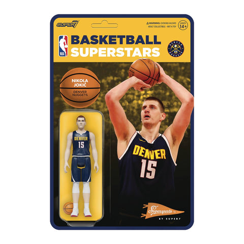 Super7 NBA Nuggets - Niloka Jokic Reaction Figure Wave 4