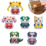 Megahouse Mega Cat Project - Sailor Mewn Mini Figure Case with Gift (Set of 8)