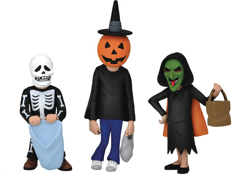 NECA Toony Terrors: Halloween 3 - Trick or Treaters Action Figures (3PK)