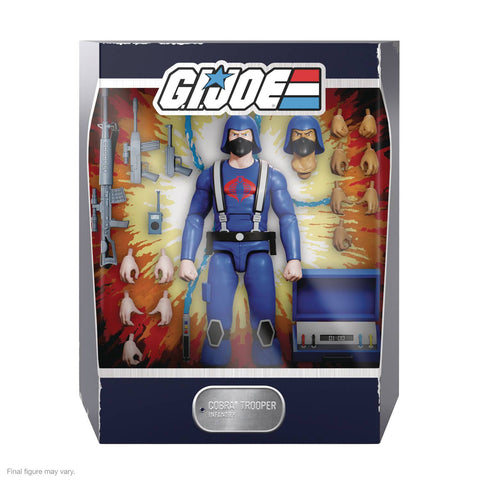 Super7: G.I. Joe Ultimates Real American Hero - Cobra Trooper Action Figure (Wave 3)