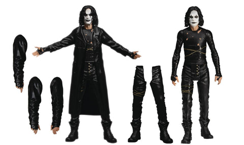 Mezco 5 Points: The Crow Deluxe Box Action Figure Set