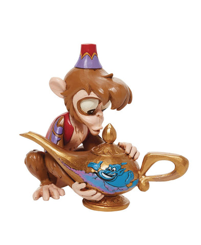 Enesco Traditions Aladdin - Abu With Genie Lamp Statue - Aug 2022