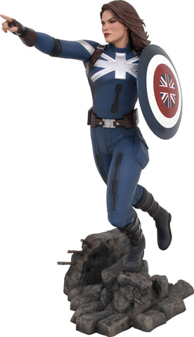 Diamond Select Toys: Marvel Gallery Disney+ Captain Carter PVC Statue