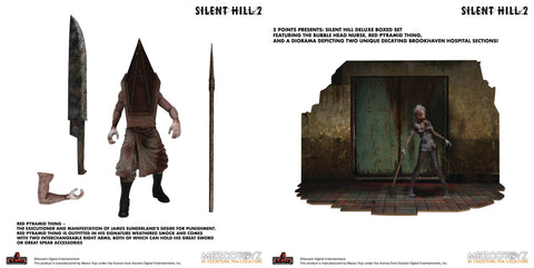 Mezco 5 Points: Silent Hill 2 Deluxe Box Action Figure Set - Apr 2023