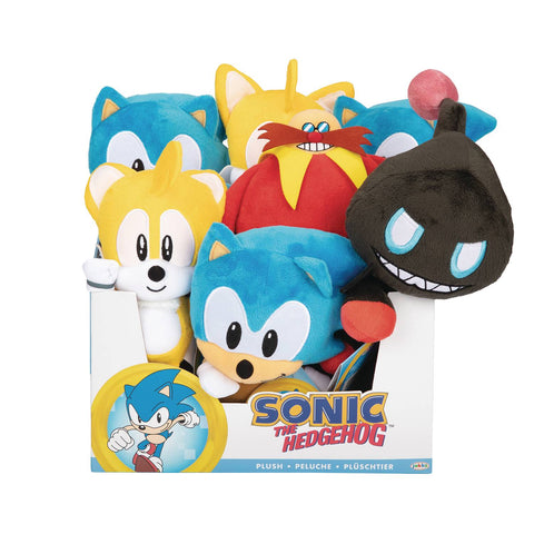 Sonic The Hedgehog 9" Basic Plush Wave 6 (Set of 4)