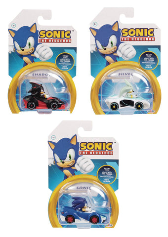 Jakks Sonic The Hedgehog 1/64 Die-Cast Vehicle Wave 2 (Set of 3)