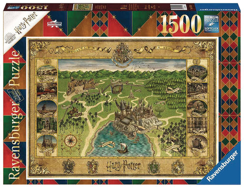 Hogwarts Map 1500PC Puzzle