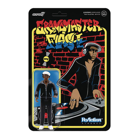 Super 7 Reaction 3.75" Action Figure: Grandmaster Flash Wave 1 - Grandmaster Flash - Jul 2022