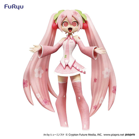 Furyu Hatsune Miku Cartoon Figure - Sakura Miku