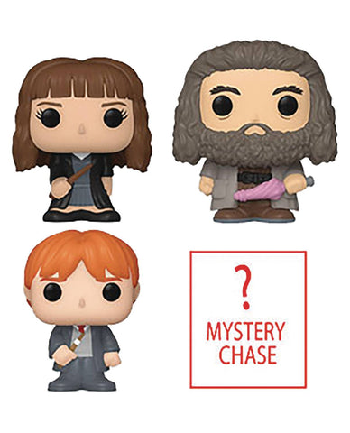 Funko Bitty Pop! Harry Potter - Hermione 4-pack Set w/ Mystery Chase (Pre-Order ships June)