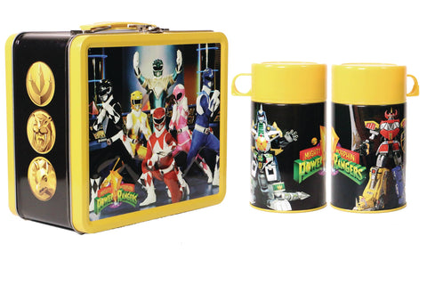 TIN TITANS POWER RANGERS PX LUNCHBOX & BEV CONTAINER (C: 1-1