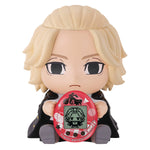 Tokyo Revengers Manjiro Hugmy Vinyl Figure with Tamagotchi Nano Digital Pet (Pre-Order ships June)