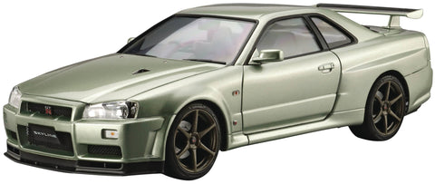 NISSAN BNR34 SKYLINE GT R V SPEC NUR 02 1/24 MODEL KIT (NET)