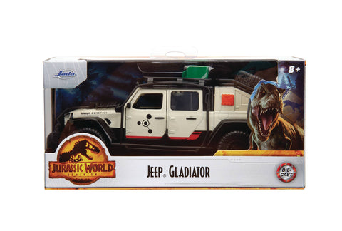 Hollywood Rides Jurassic World: Dominion 2020 Jeep Gladiator 1:32 Scale Die-Cast Metal Vehicle (Pre-Order Ships July)
