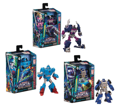 Transformers Evolution: Legacy Deluxe Series Action Figures (Set of 3) (Pre-Order Ships July)