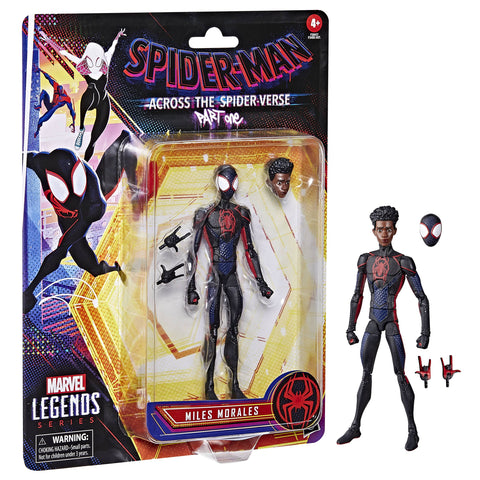 SPIDER-MAN ATSV LEGENDS 6IN MILES MORALES AF CS (Net) (C: 1-