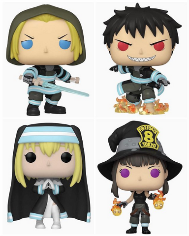 Funko Pop! Animation: Fire Force Collection