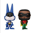 Funko Pop! Movies: Space Jam 2 - Bugs Bunny as Batman & LeBron James as Robin (Target Sticker)