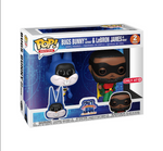 Funko Pop! Movies: Space Jam 2 - Bugs Bunny as Batman & LeBron James as Robin (Target Sticker)