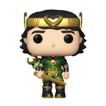 Funko Pop! Marvel Studios: Kid Loki (Metallic) (Funko Shop Sticker)