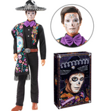 Barbie 2021 Dia De Muertos - Ken Doll (12-In) Wearing Embroidered Shirt & Serape