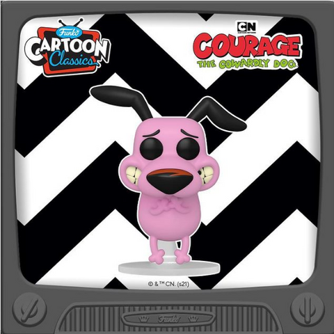 Funko Pop! Animation: Courage The Cowardly Dog